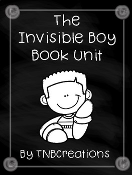 Preview of The Invisible Boy Activities