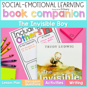 Preview of The Invisible Boy Book Companion Lesson & Empathy Read Aloud Activities