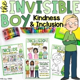 The Invisible Boy, Kindness & Inclusion Lesson, SEL Counseling 