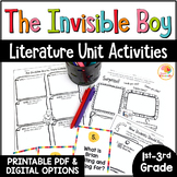 The Invisible Boy Activities & Worksheets w/ Digital Googl