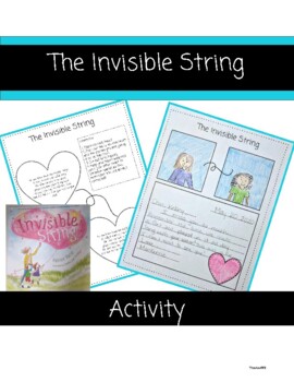 Invisible String Worksheet  Social emotional learning activities