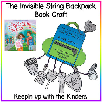 The Invisible String Backpack Book Companion Craft | TPT