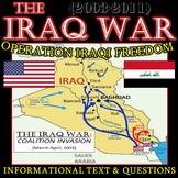 The Iraq War, Operation Iraqi Freedom (Informational Text 