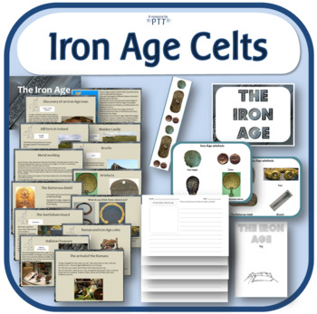 Preview of The Iron Age Celts teaching and display pack; PowerPoints, activities & display