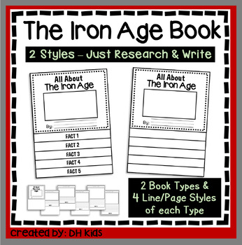 Preview of The Iron Age Report, History Research Project, Period of World History
