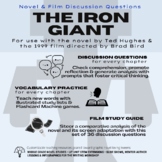 The Iron Giant: A Novel & Film Study Unit (editable)