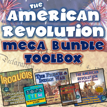 Preview of The Iroquois, American Revolution, and Seven Years' War Conflict Toolbox