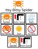 The Itsy Bitsy Spider Song Board