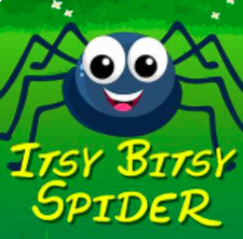 Preview of The Itsy Bitsy Spider- picture and word cards