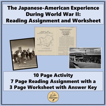 japanese american internment assignment