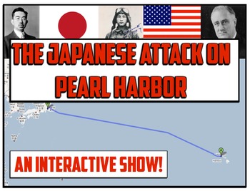 Preview of Pearl Harbor and the Japanese Attack in WWII!  An Interactive and Engaging Show!