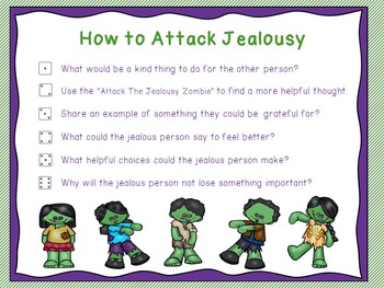 attack the jealousy zombie cbt activities and worksheets behavior