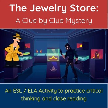 Preview of The Jewelry Store: Critical Thinking Mystery Printable Activity