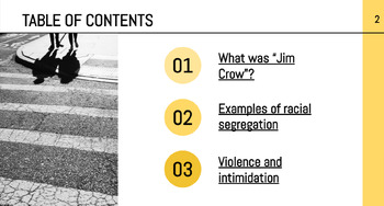 Preview of The Jim Crow Era in America: Interactive Learning Activity