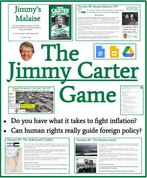 Preview of The Jimmy Carter Game: Can you solve Stagflation and a Hostage Crisis? 