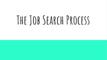 Preview of The Job Search Process 