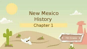 Preview of The Journey Begins: New Mexico History Unit 1