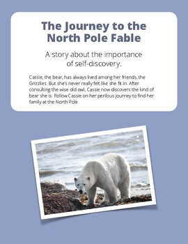 Preview of The Journey To The North Pole Fable