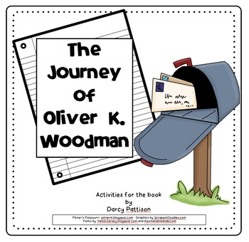 Preview of The Journey of Oliver K. Woodman (Compatible with 3rd Grade Journeys)