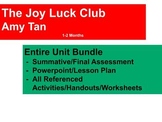 The Joy Luck Club Entire Unit - All Lesson Plans, Activiti