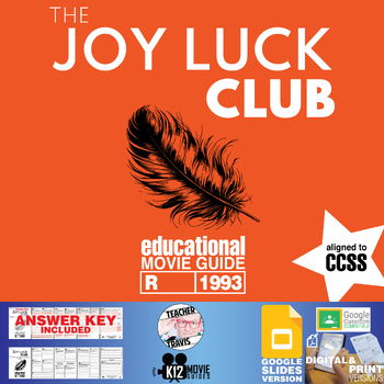 Preview of The Joy Luck Club Movie Guide | Film Questions | Worksheet (R - 1993)