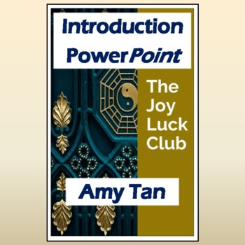 Preview of "The Joy Luck Club" by Amy Tan: PPT Introduction, Student Guide, & Family Trees