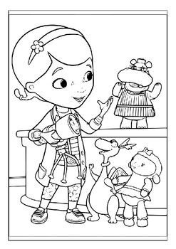 The Joy of Caring for Others: Printable Doc McStuffins Coloring Pages ...