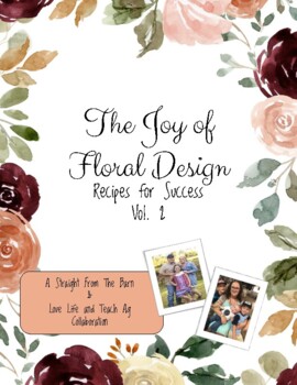 Preview of GROWING DOCUMENT: The Joy of Floral Design - Recipes For Success Vol 2