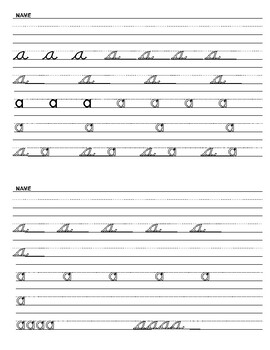 The Joy of Handwriting - Learning Manuscript & Cursive Together!