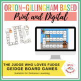 The Judge Who Loves Fudge! (a ge/dge board game) | Print &