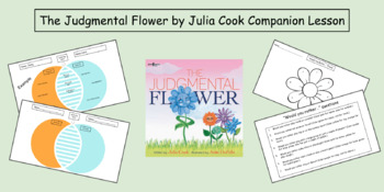 Preview of The Judgmental Flower-Book Companion SEL Handouts
