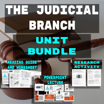 Preview of The Judicial Branch Bundle