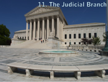 Preview of The Judicial Branch (AP Government) Bundle with Video