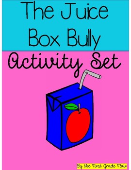 Preview of The Juice Box Bully Printable & Digital Activity Set - Distanc Learning