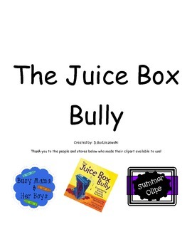 Preview of The Juice Box Bully Unit