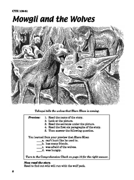 the jungle book 10 chapter novel with student activities