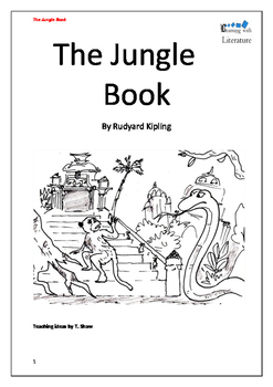 the jungle book novel study teaching resources tpt