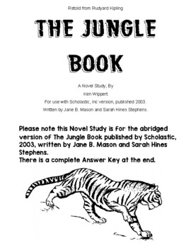 essay questions on jungle book