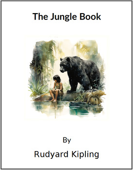 Preview of The Jungle Book * (Lesson Plan)