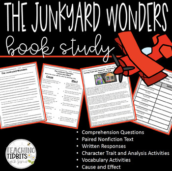 Preview of The Junkyard Wonders Activities Patrica Polacco Paired Nonfiction Text