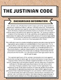 The Justinian Code Law Excerpts and Scenarios