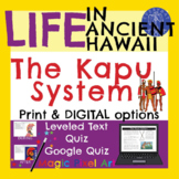 The Kapu System in Ancient Hawaii: Life & Culture SS.4.3.1
