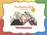 The Keeping Quilt Vocabulary Visuals (for ELLs)