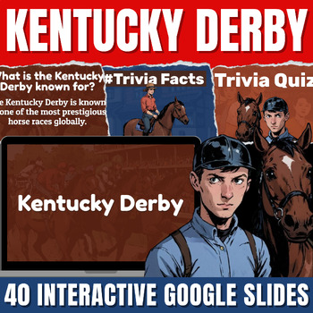 Preview of The Kentucky Derby 2024 Google Slides Educational Digital Resource For Classroom