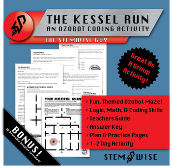 Preview of Ozobot Activity: The Kessel Run Coding Game