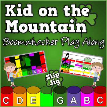 Preview of The Kid on the Mountain [Irish Slip Jig] -  Boomwhacker Videos & Sheet Music