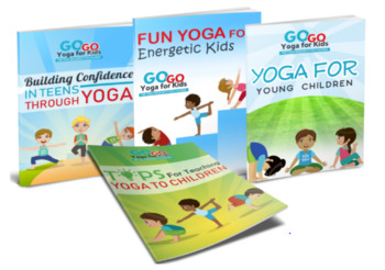 Preview of The Kids Yoga Lesson Plan Bundle for Ages Pre-K - Teens