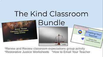 Preview of The Kind Classroom Bundle