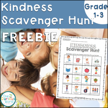 Preview of Kindness and Empathy Scavenger Hunt FREEBIE
