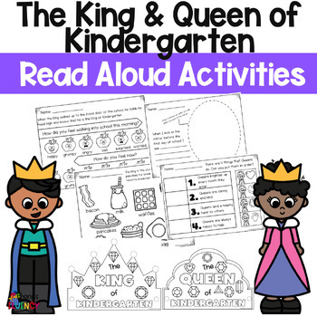 Preview of The King of Kindergarten and The Queen of Kindergarten Read Aloud Activities